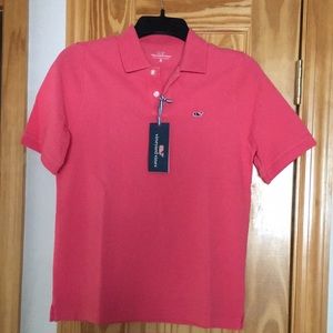 Boys Vineyard Vines Short Sleeve Golf Shirt